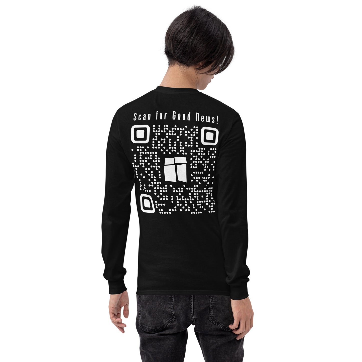 Got Jesus? QR Code Long-sleeve Shirt
