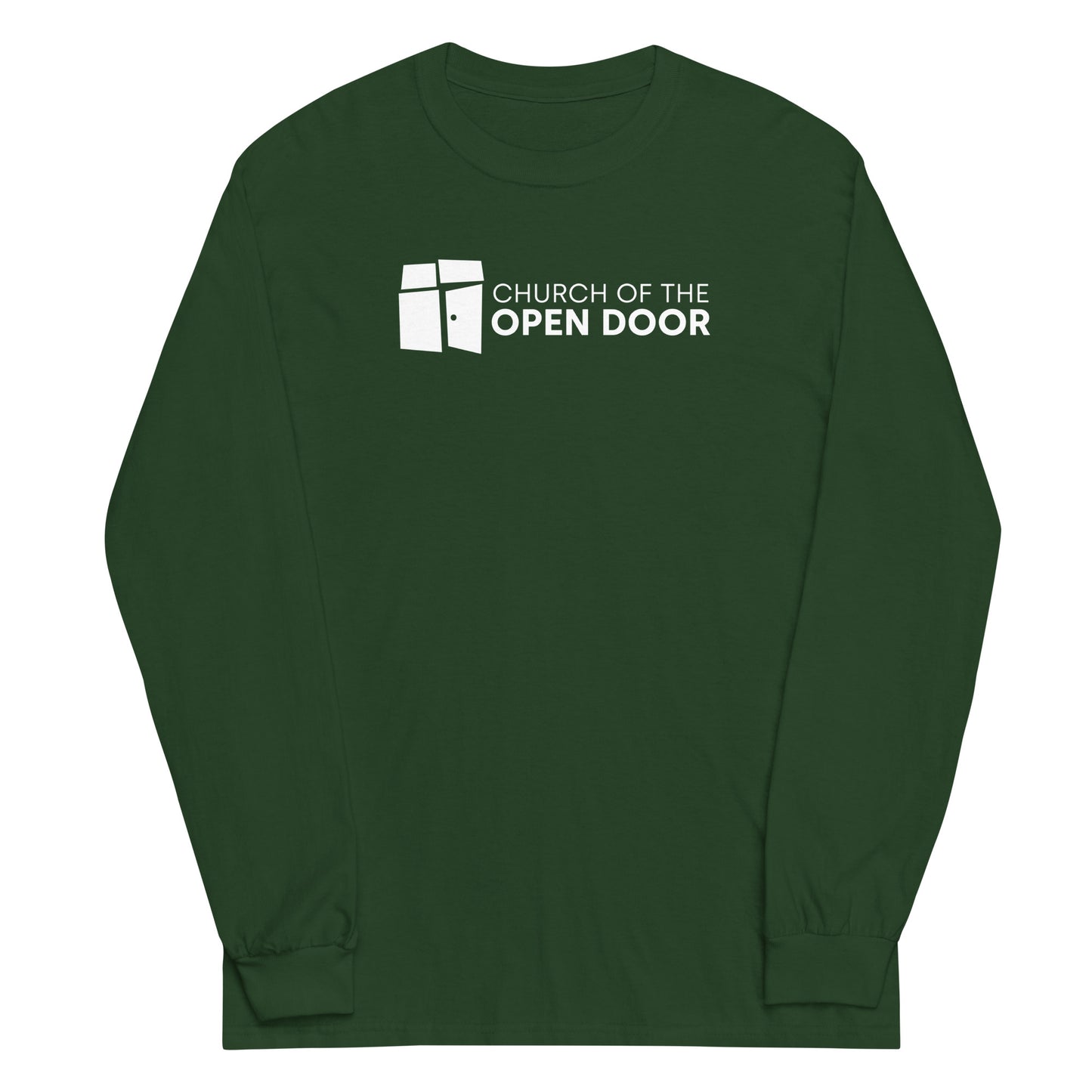 Open Door Long Sleeve Shirt (White Logo)