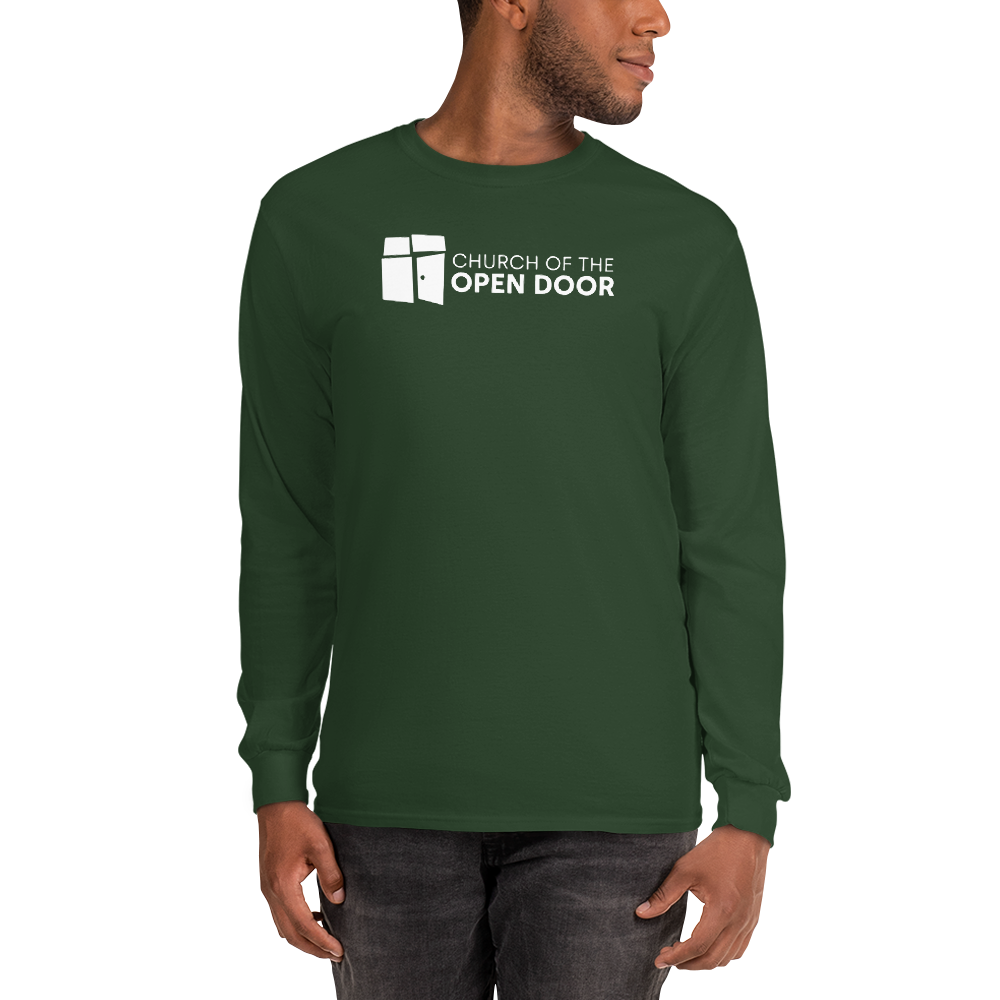 Open Door Long Sleeve Shirt (White Logo)