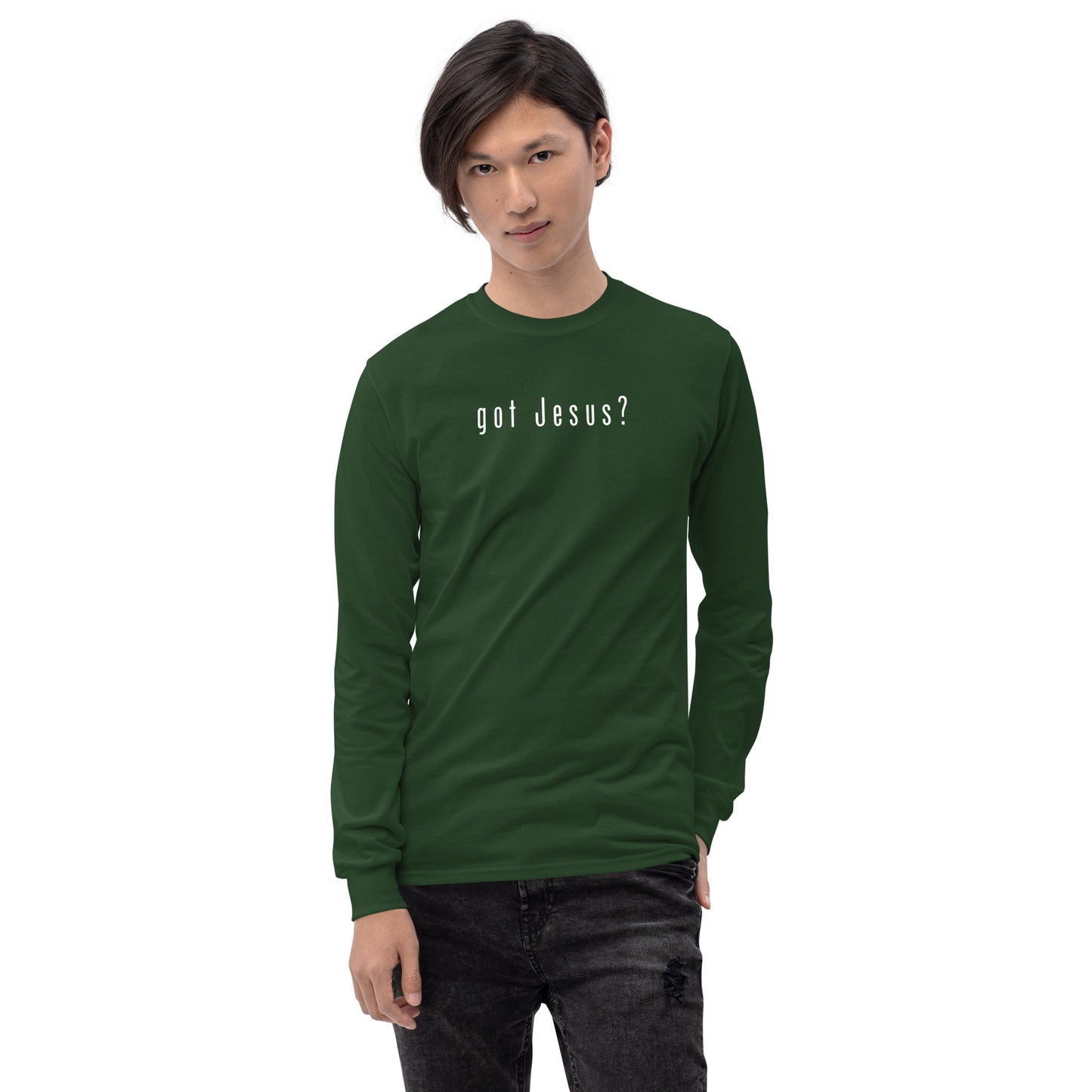 Got Jesus? QR Code Long-sleeve Shirt