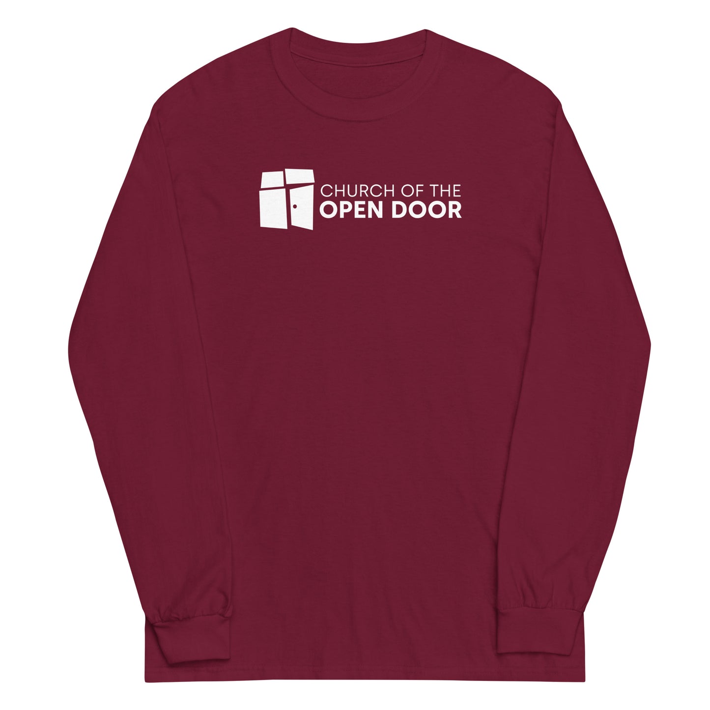 Open Door Long Sleeve Shirt (White Logo)