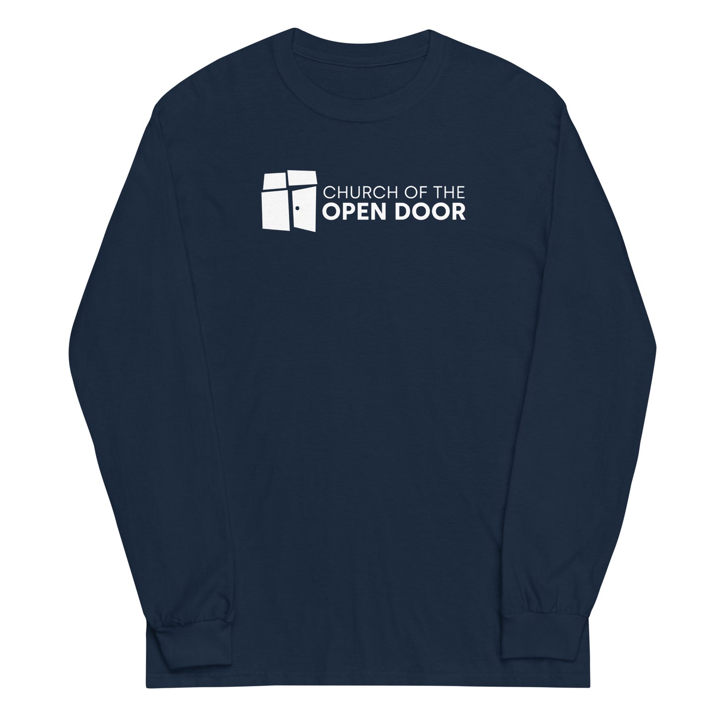 Open Door Long Sleeve Shirt (White Logo)