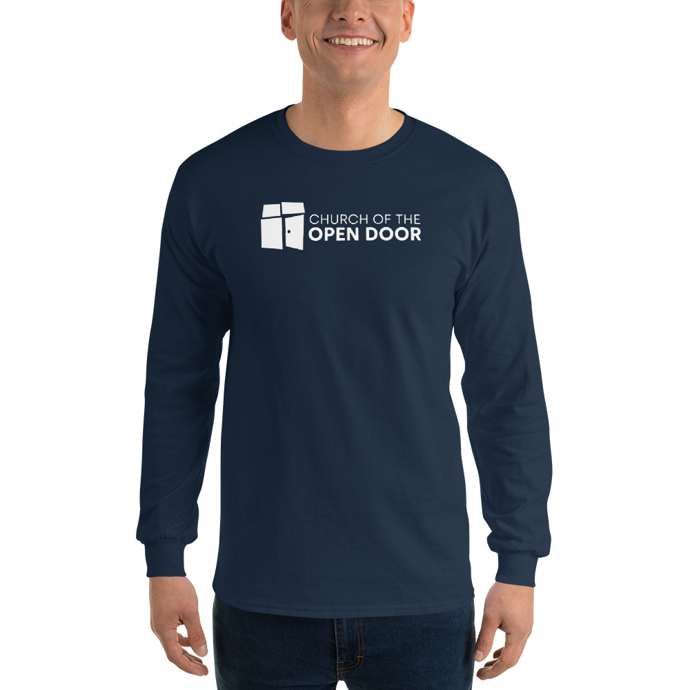 Open Door Long Sleeve Shirt (White Logo)