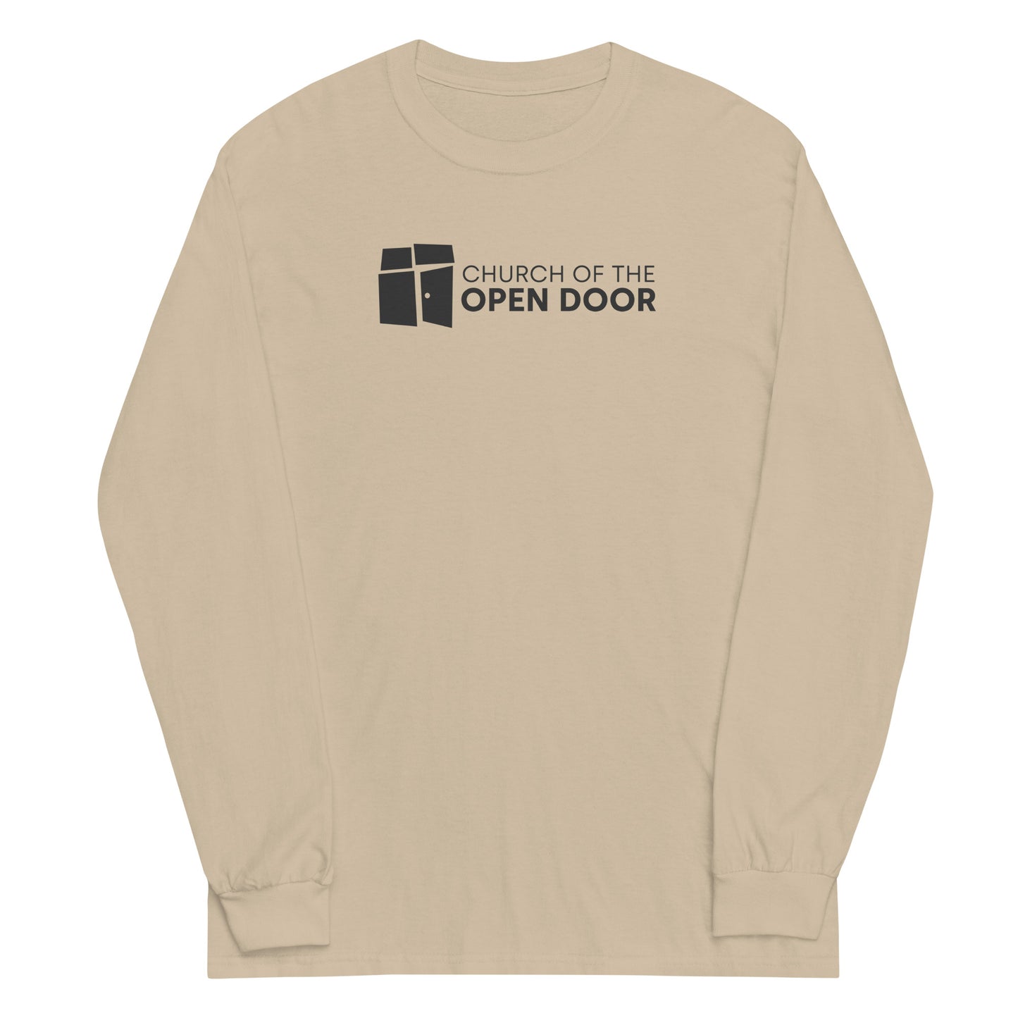 Open Door Long Sleeve Shirt (Gray Logo)