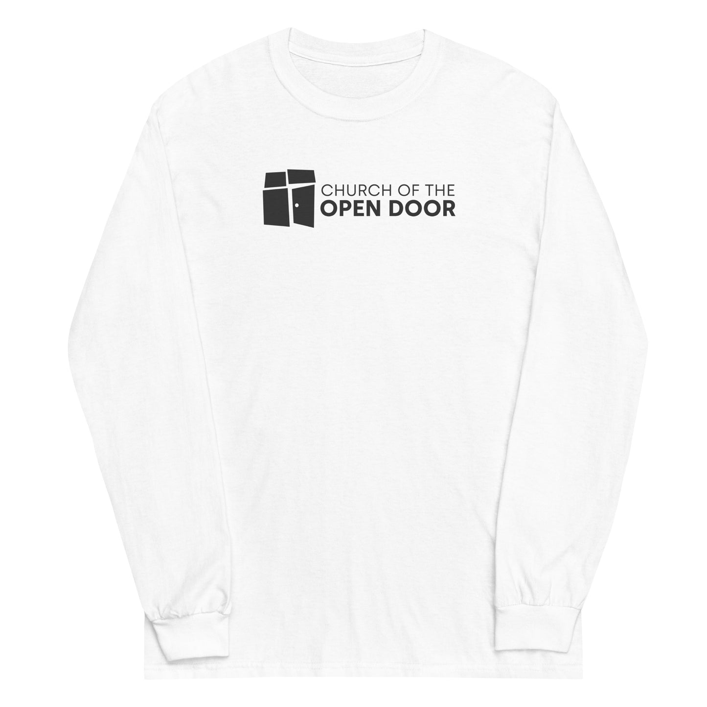 Open Door Long Sleeve Shirt (Gray Logo)