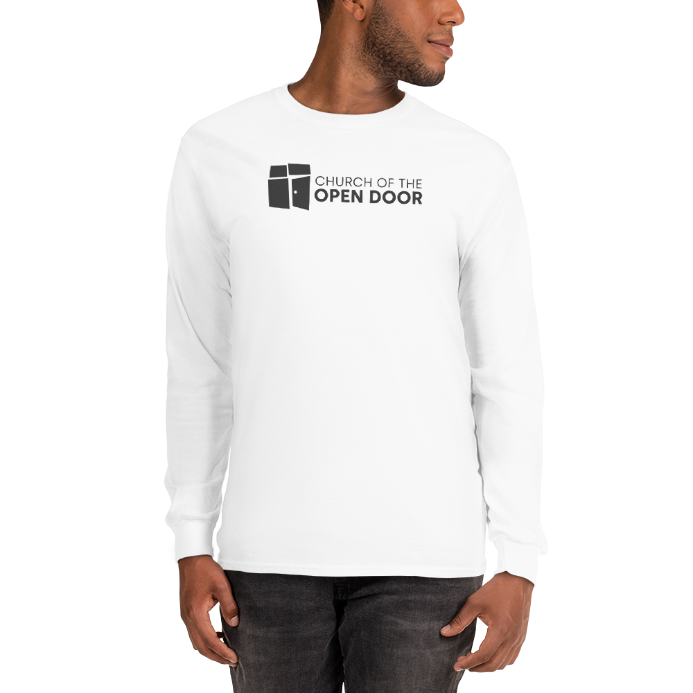 Open Door Long Sleeve Shirt (Gray Logo)