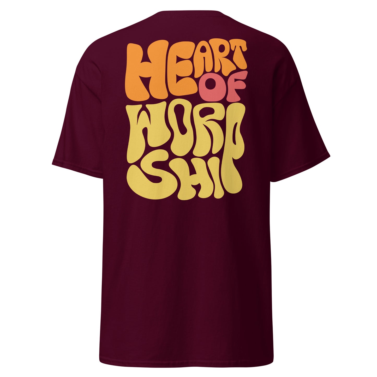 Heart of Worship T-Shirt (Bubble Letters)