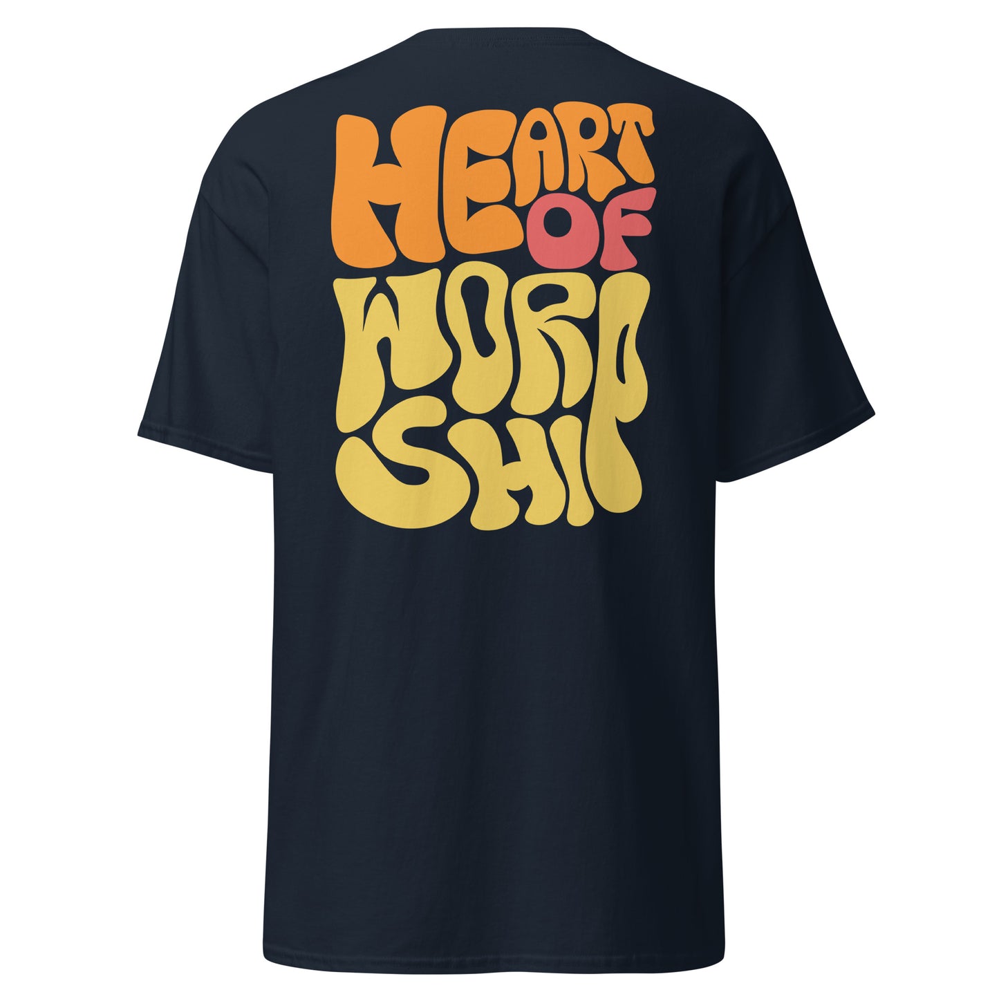 Heart of Worship T-Shirt (Bubble Letters)