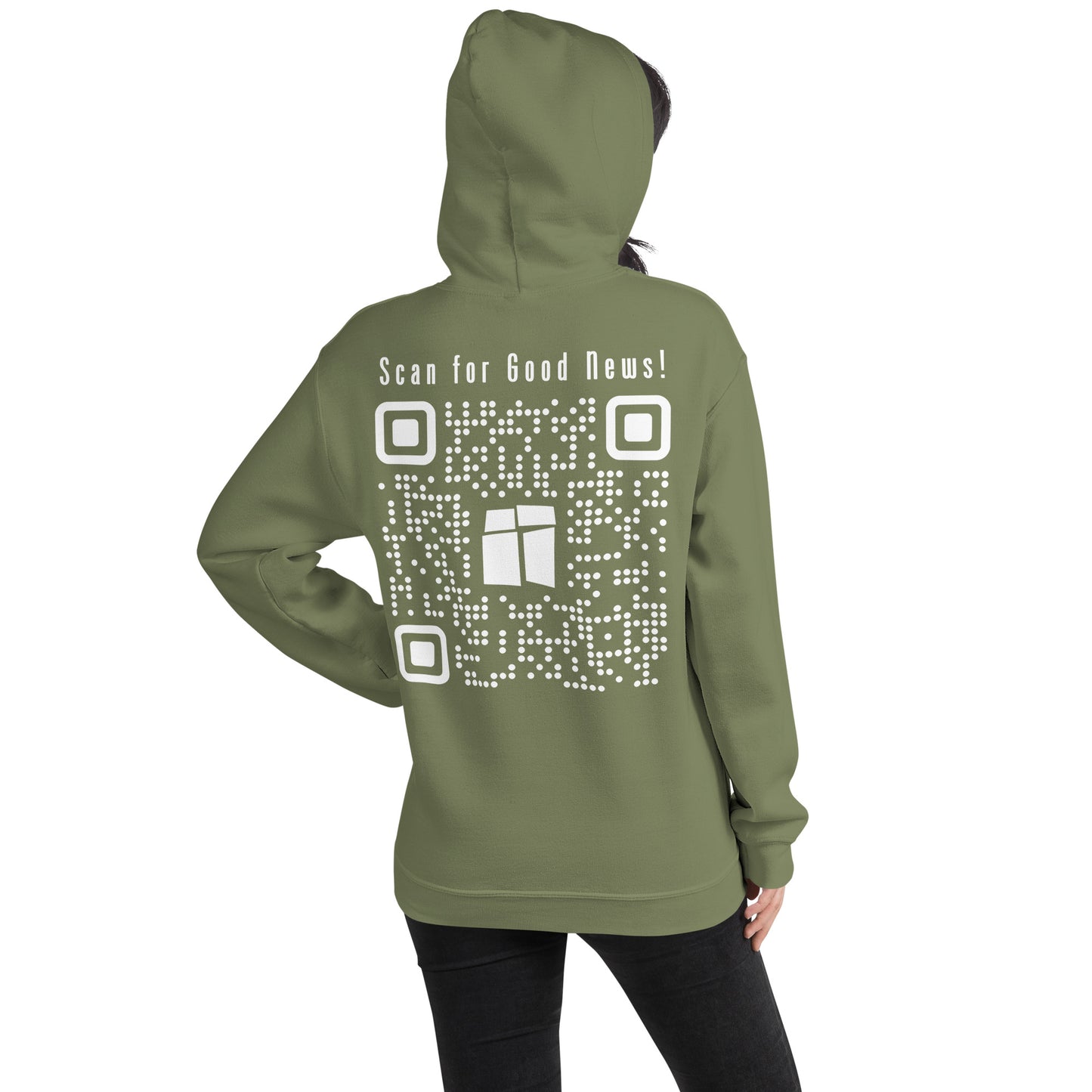 Got Jesus? QR Code Hoodie