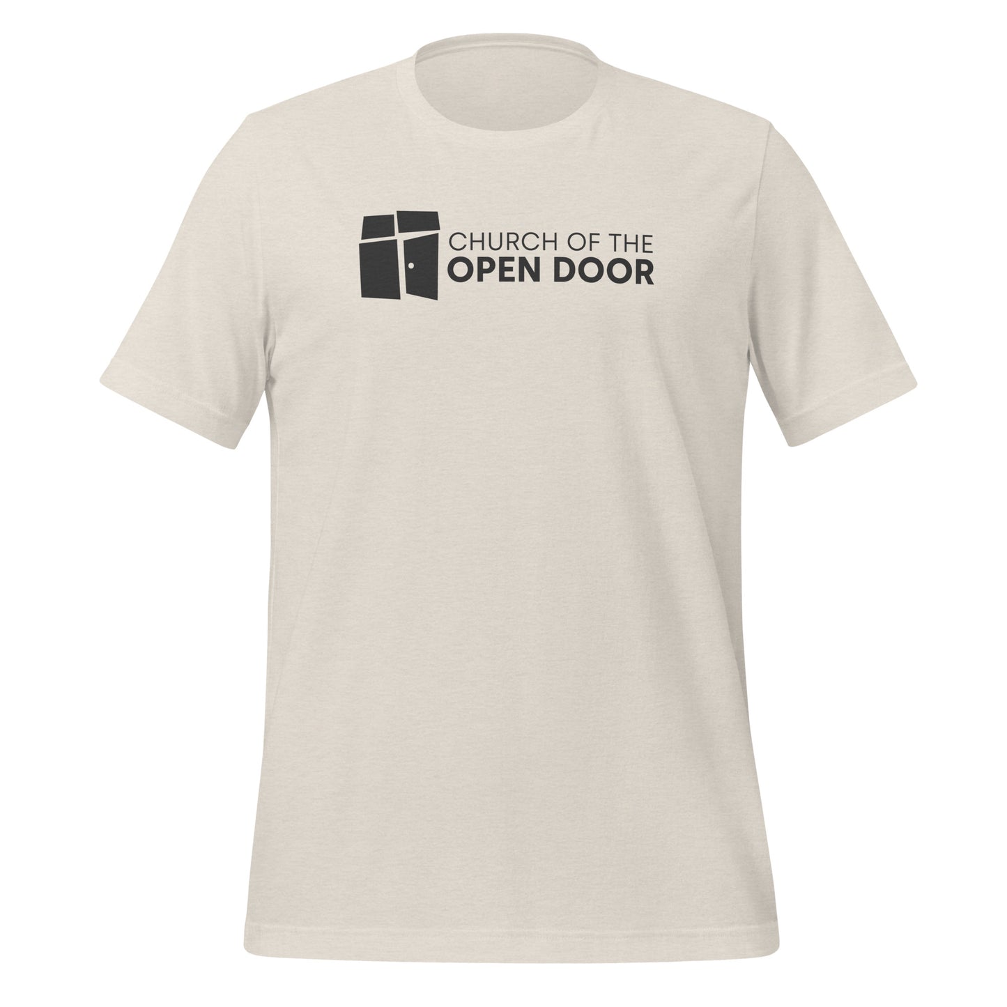 Open Door T-Shirt (Gray Logo)