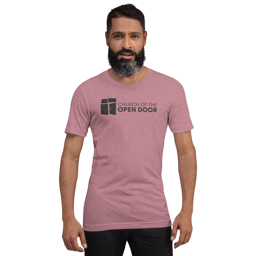 Open Door T-Shirt (Gray Logo)