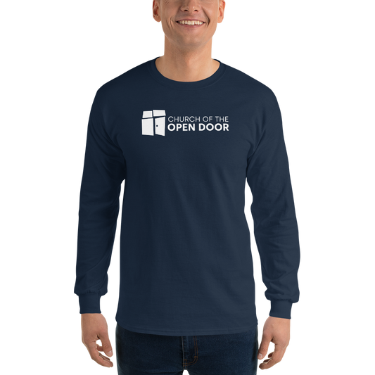 Open Door Long Sleeve Shirt (White Logo)