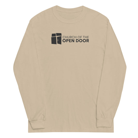 Open Door Long Sleeve Shirt (Gray Logo)