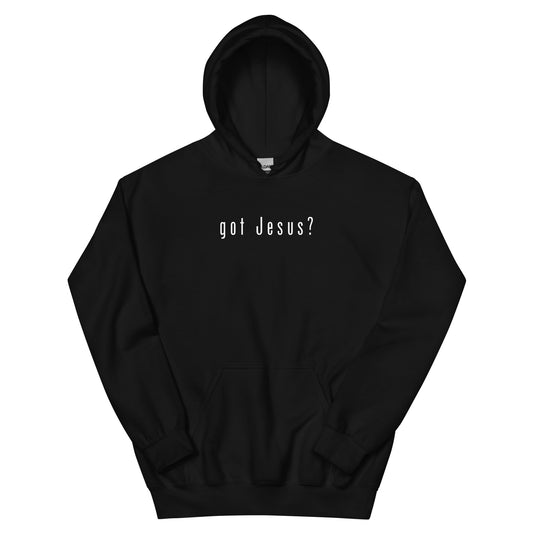 Got Jesus? QR Code Hoodie