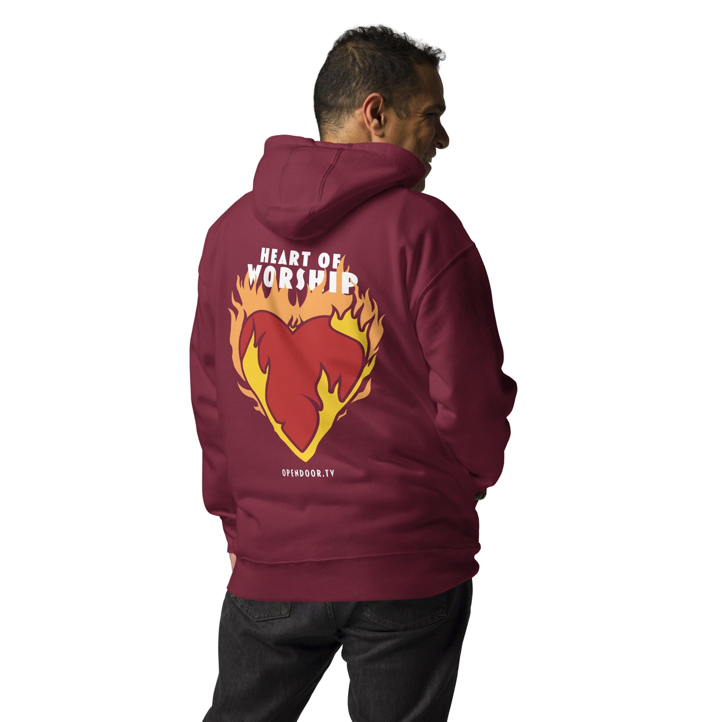 Heart of Worship Graphic Hoodie