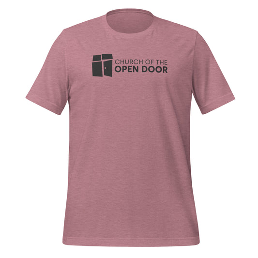 Open Door T-Shirt (Gray Logo)